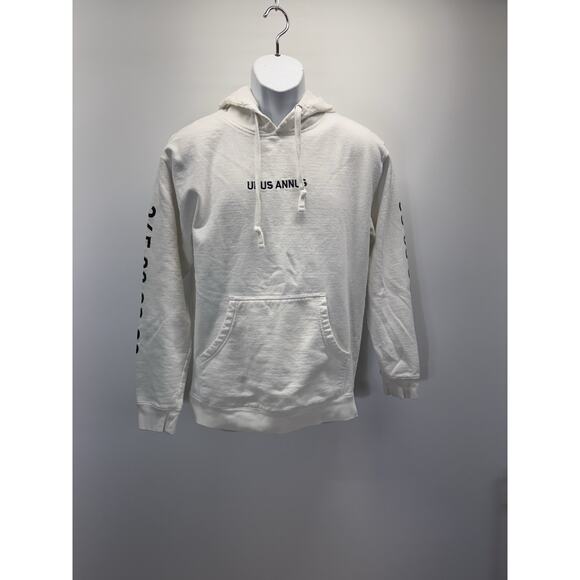 Unus Annus The End Men's M Hoodie Long Sleeve White Hoodie Limited Edition 365